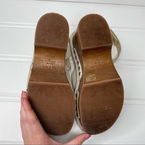 Rag & Bone Ivory Hester Platform Cross Size 38 - Picture 9 of 12